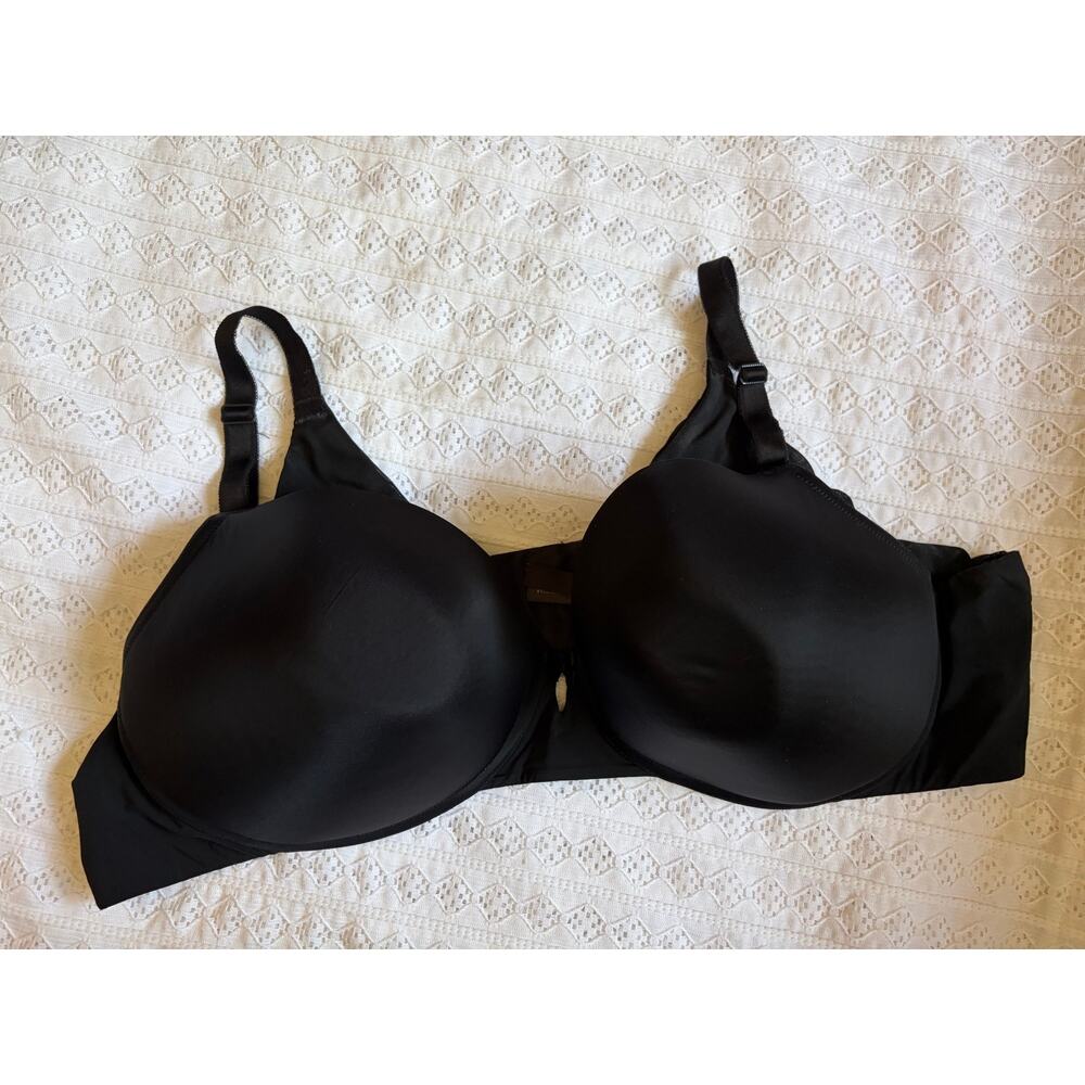 Torrid Curve Black T-Shirt Bra 50B Lightly Lined Underwire Everyday Comfort